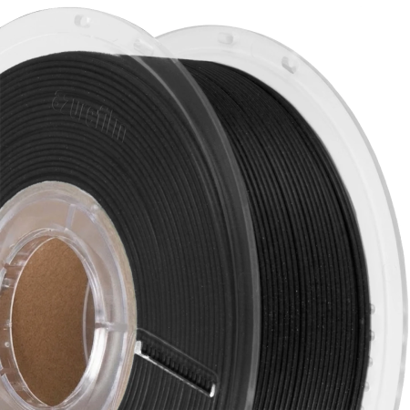 AzureFilm PLA Glitter Black 1KG | Figro.dk