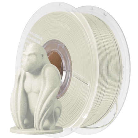 AzureFilm PLA Glitter Nature 1KG | Figro.dk
