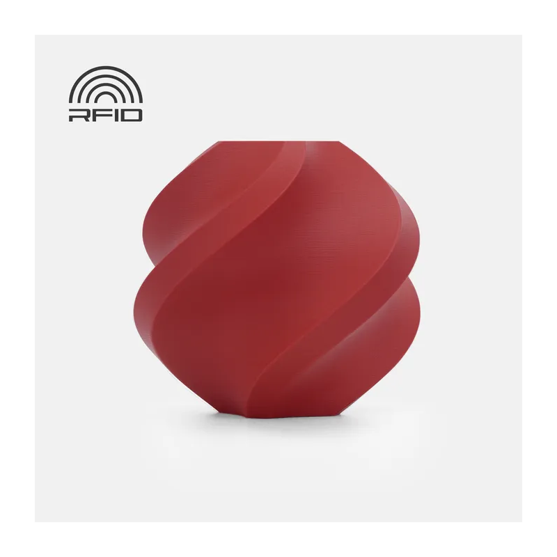 Bambulab- PLA Mette - Dark Red - Refill- 1kg