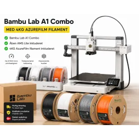 Bambu Lab A1 Combo med 4KG Filament | Figro.dk