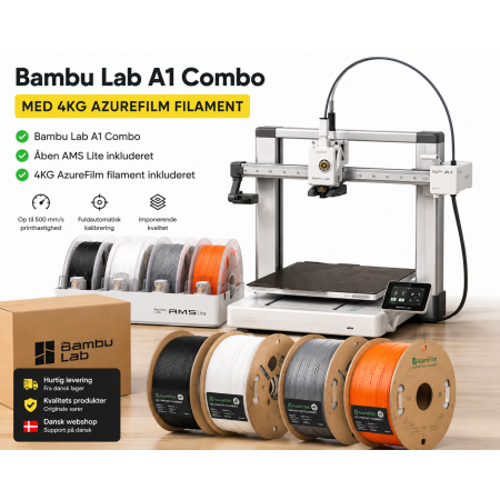 Bambu Lab A1 Combo med 4KG Filament | Figro.dk