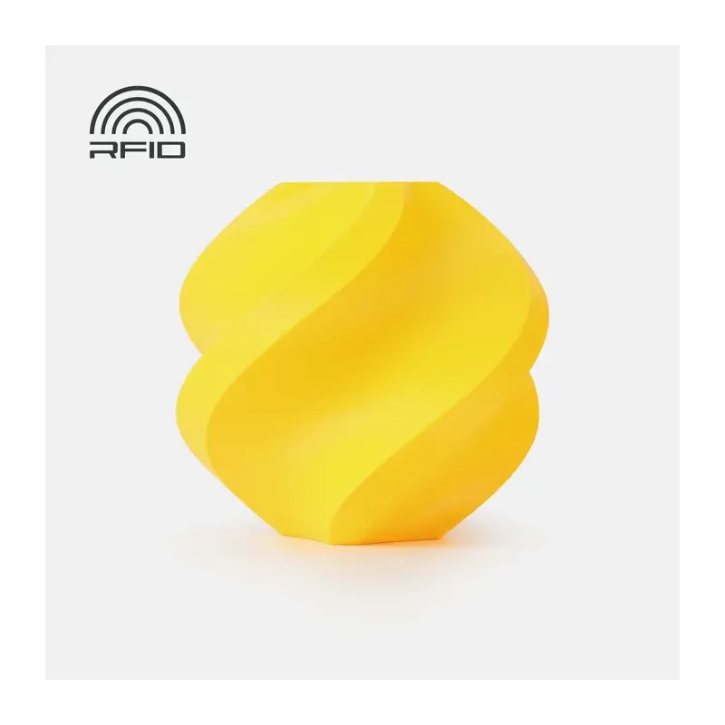 BambuLab Pla Basic -Gul/Yellow- 1kg - Refill