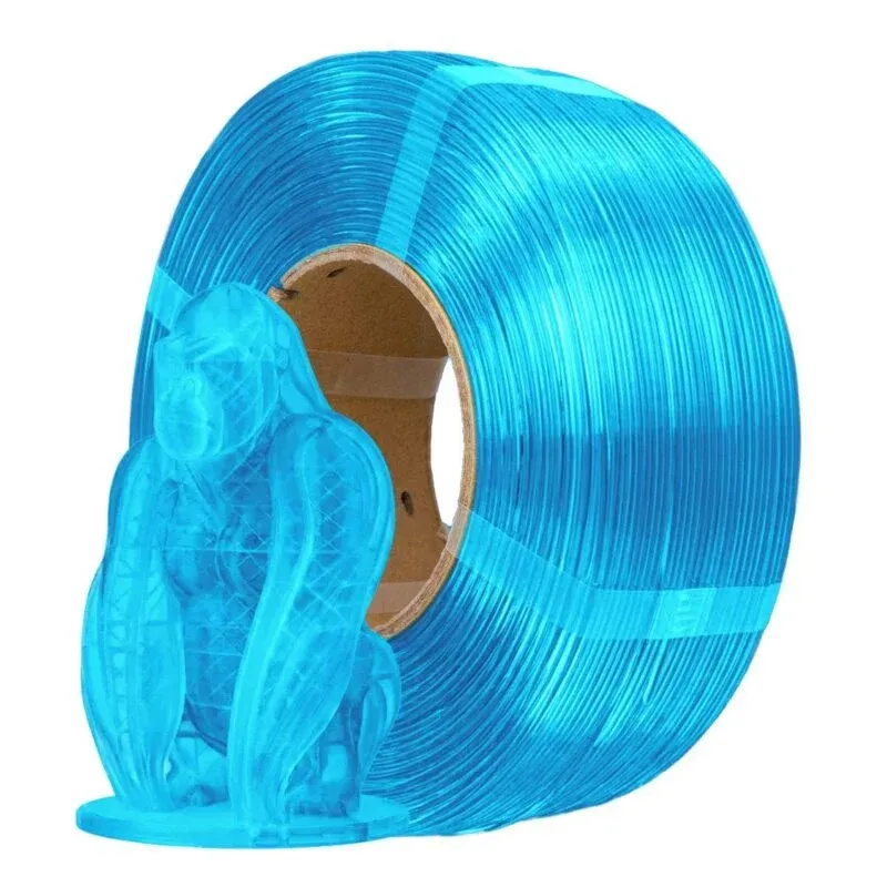 Azurefilm PETG - 1.75mm - Transparent Blue - 1kg