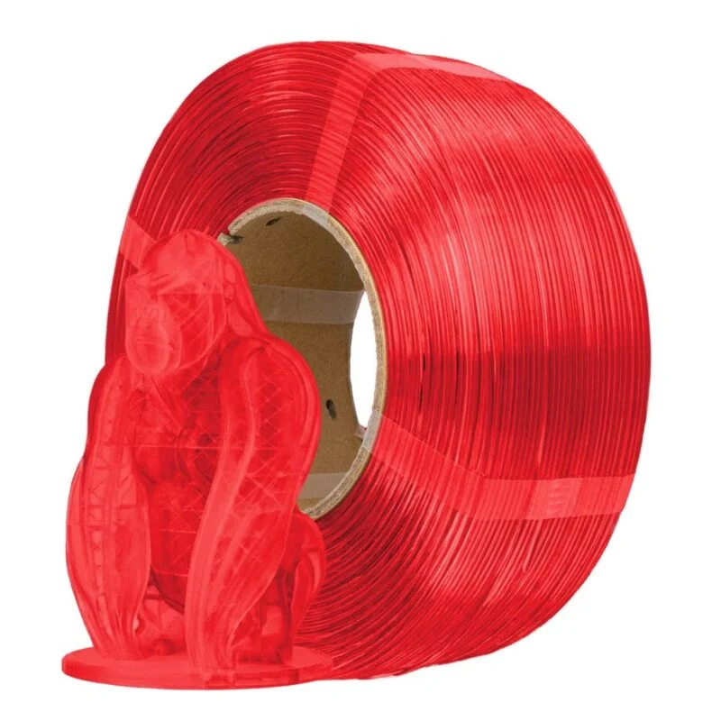 Azurefilm PETG - 1.75mm - Transparent Red - 1kg