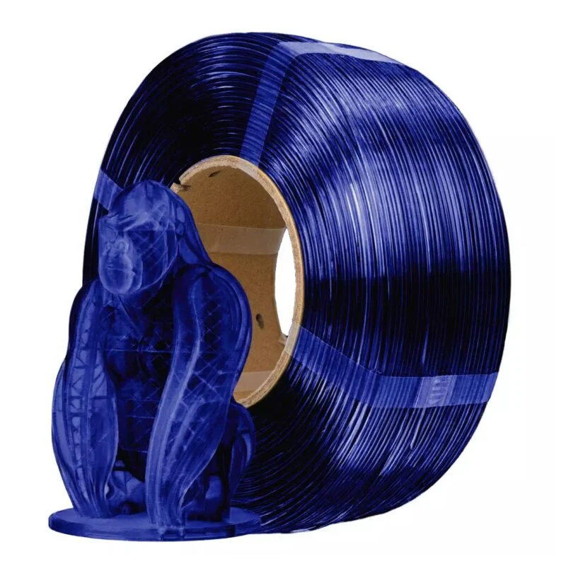 Azurefilm PETG Hyper Speed - 1.75mm-Transparent Dark Blue - 1kg -HS