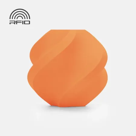 Bambu Lab PLA Matte Mandarin Orange 1kg Refill | Figro.dk