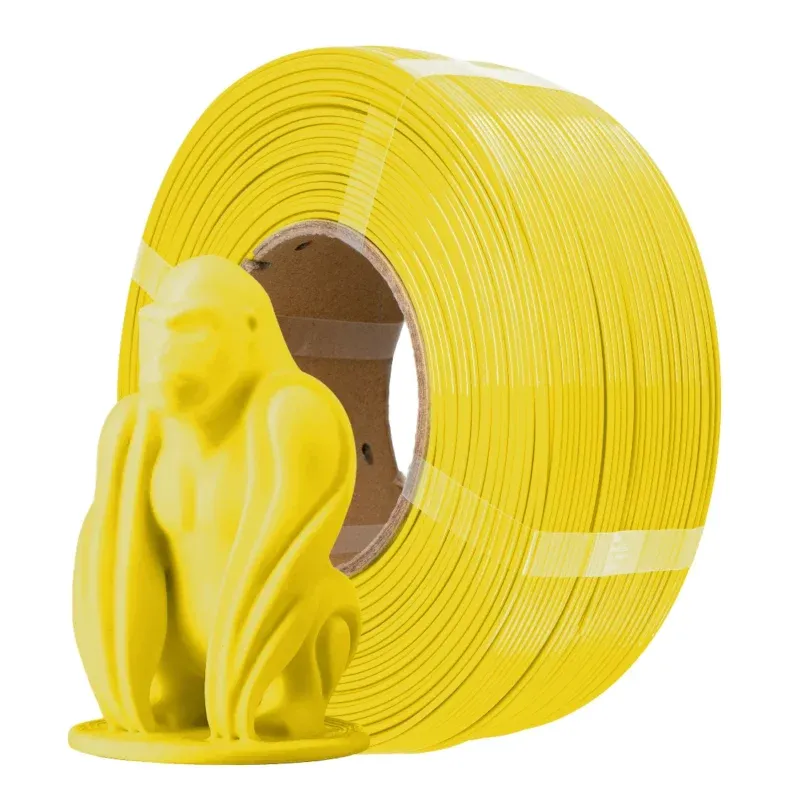 Azurefilm PETG Hyper Speed - 1.75mm - Yellow/Gul - 1kg -HS