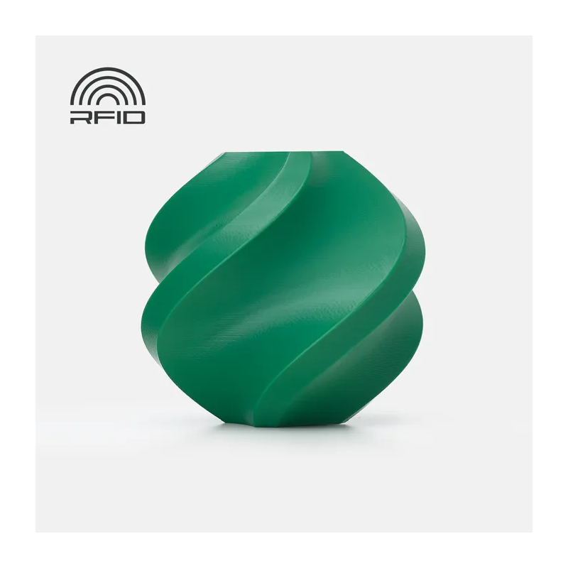 Ny Bambulab- PLA Basic -Mistletoe Green- Refill- 1kg
