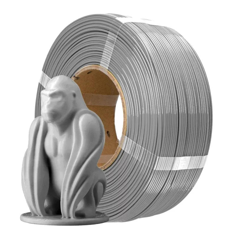 Azurefilm PETG Hyper Speed - 1.75mm - Silver /Sølv - 1kg -HS
