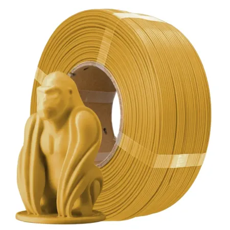 AzureFilm PLA Mustard Brown 1KG | Figro.dk