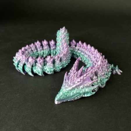 Rainbow Aurora filament til 3D-printer – Nordlys farvespil | Figro.dk