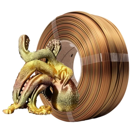 Rainbow Amber filament til 3D-printer – Varm gradient | Figro.dk