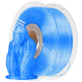 AzureFilm PLA Transparent Blue 1kg – Blå | Figro.dk