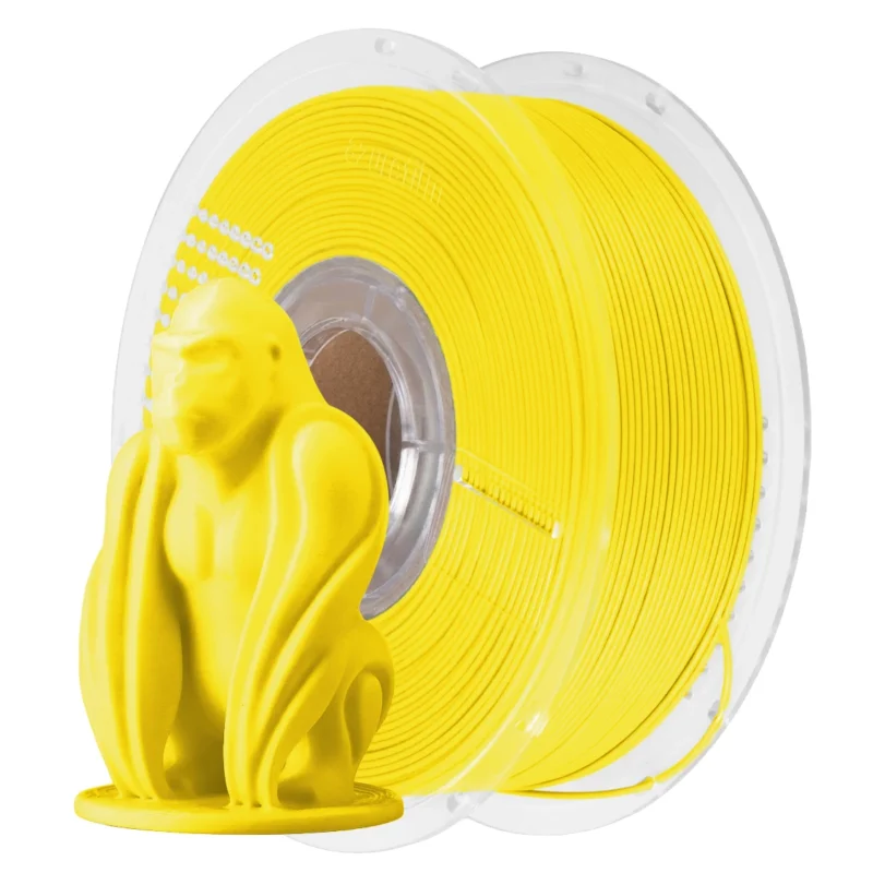 Azurefilm Pla Original - Yellow/Gul - 1kg Azurefilm Pla Original - Yellow/Gul - 1kg
