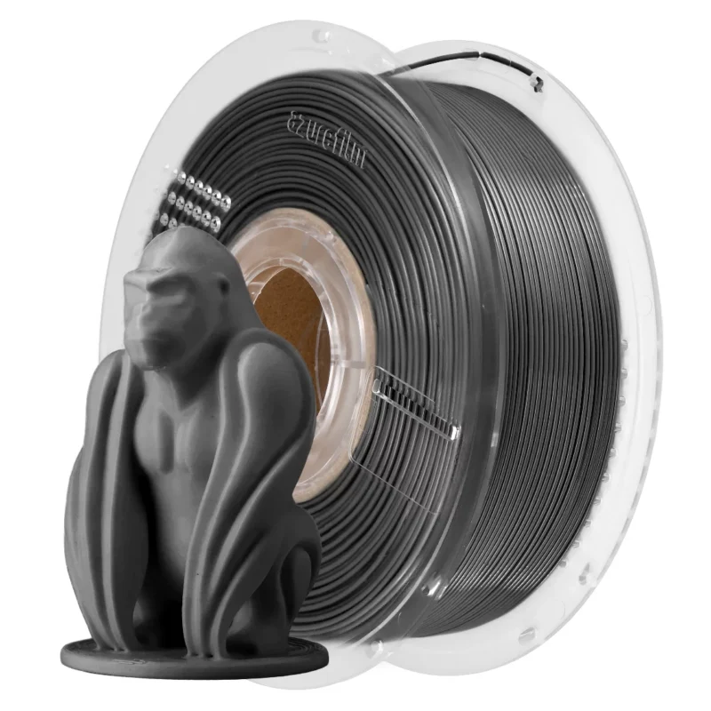 Azurefilm PETG Hyper Speed - 1.75mm - Grey/Grå - 1kg -HS