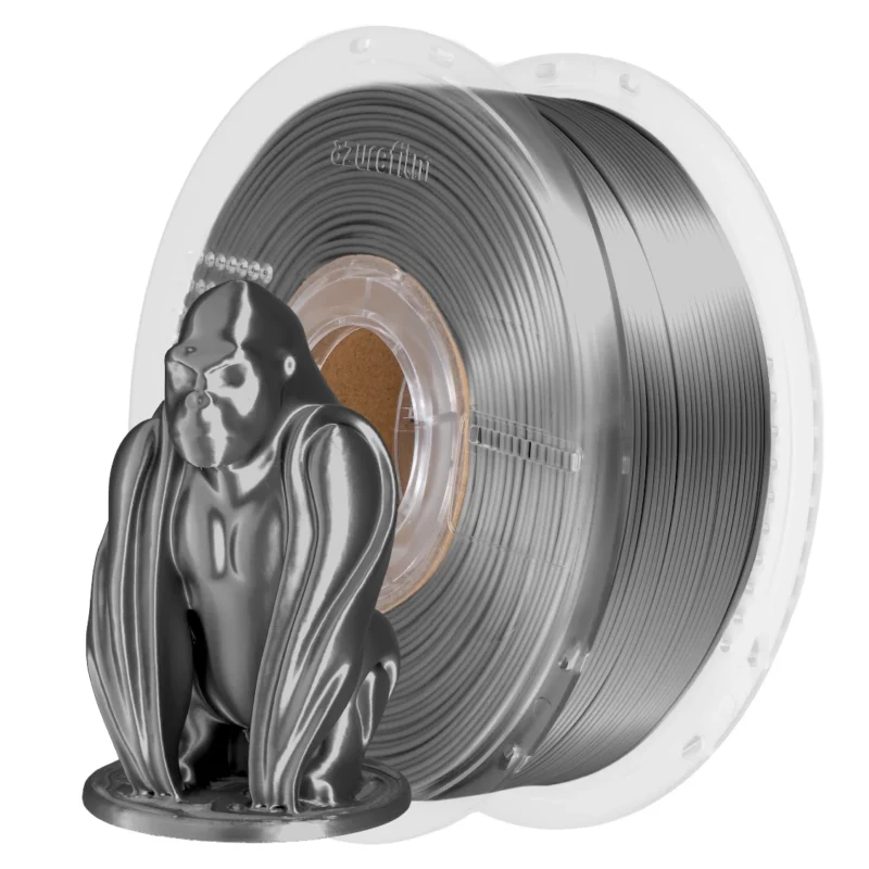 Azurefilm PLA Silk Graphite Grey - 1kg