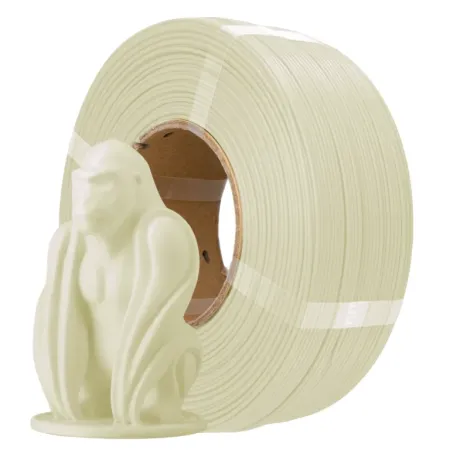 AzureFilm PLA Lumos Glow in the Dark White 1KG | Selvlysende PLA Filament | Figro.dk
