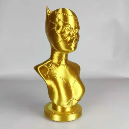 AzureFilm PLA Silk 18k Gold 1KG | Silkeblankt Guld PLA Filament | Figro.dk