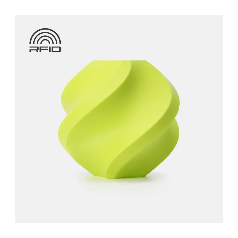 BambuLab -PLA Basic - Bright Green - Refill - 1kg BambuLab -PLA Basic - Bright Green - Refill - 1kg