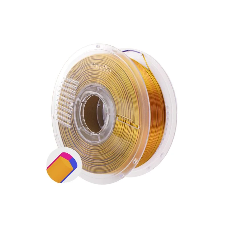 Azurefilm - PLA Silk Tri Color - Royal Fizz - 1kg