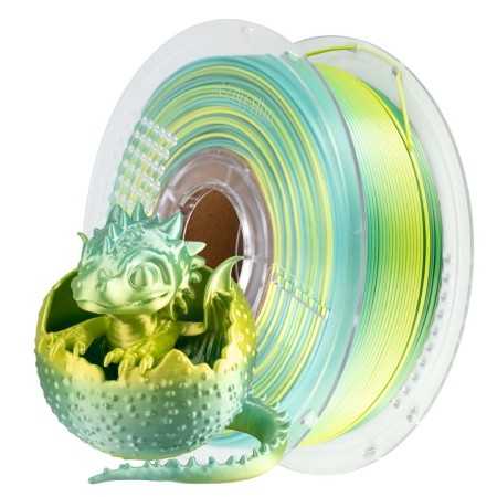 AzureFilm PLA Silk Rainbow Lemon Mist 1kg