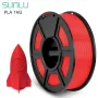 SUNLU PLA Red 1kg | Rød PLA Filament 1,75 mm