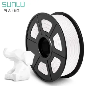 SUNLU PLA White 1kg | Hvid PLA Filament 1,75 mm