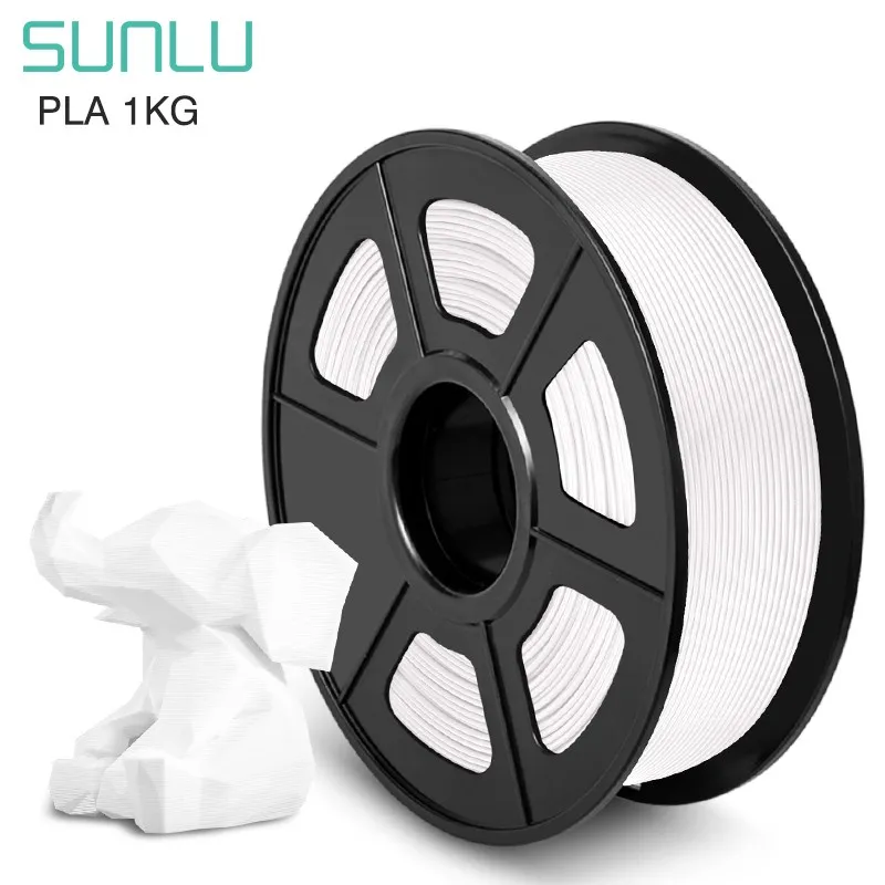 Sunlu - PLA - White (hvid) - 1kg