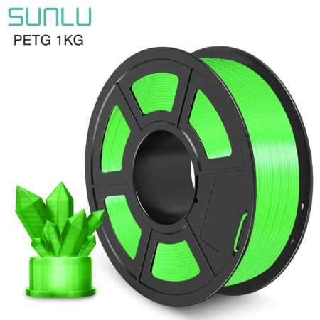 SUNLU PETG Green 1kg | Grøn PETG Filament 1,75 mm