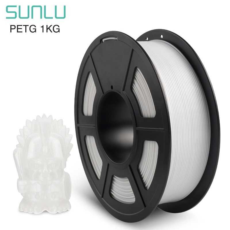 Sunlu - PETG - White (hvid) - 1kg