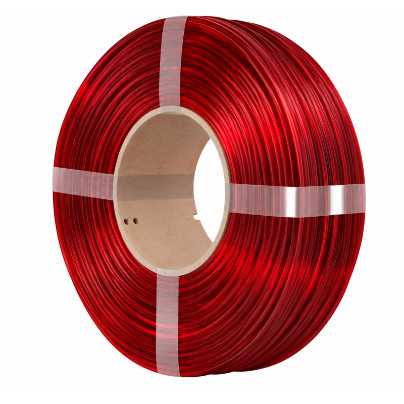 The Filament by Spcetrum - PETG - Transperent Red - 1kg