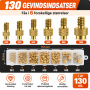 Preciva Heat-Set Insert Kit M2-M8 til 3D-print