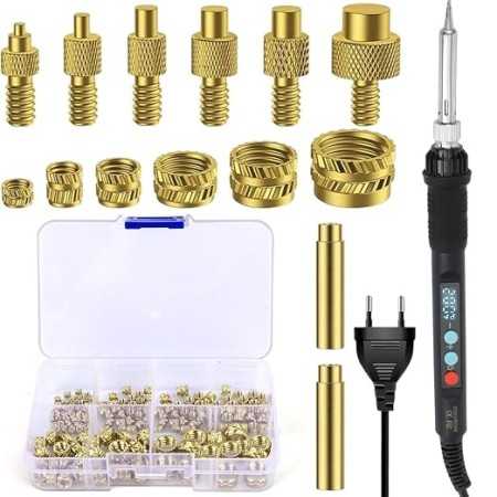 Heat-Set Insert Kit M2-M8 – 139 dele