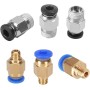PTFE Rør 5 m + 20 Fittings til 3D Printer | Figro.dk