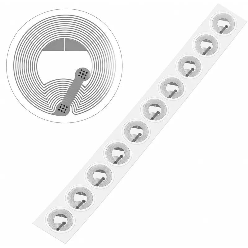 NFC Tag (klistermærke chip) Rund - 25mm - 10 stk