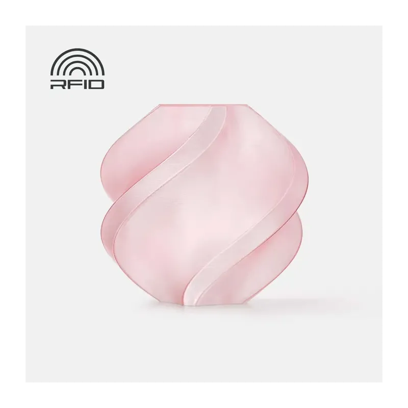 BambuLab - PETG Translucent - Pink - 1kg Refill