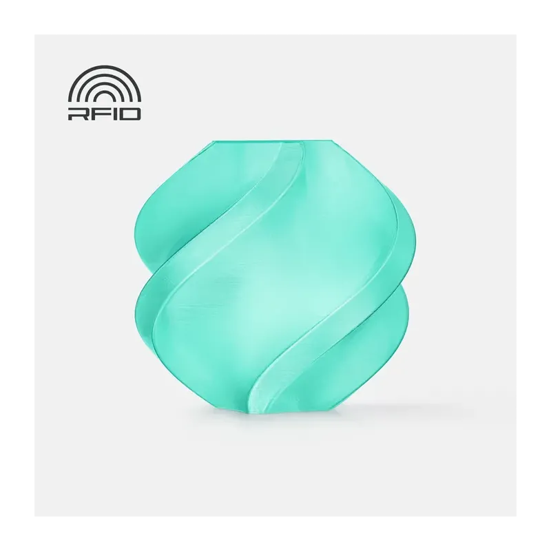 BambuLab - PETG Translucent - Teal - 1kg Refill