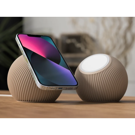 Figro|Telefon Oplader Stativ til MagSafe - Japandi Design