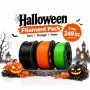Halloween Filament Pack – Sort, Orange & | Figro.dk
