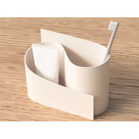 Figro|Tandbørsteholder - Japandi Design