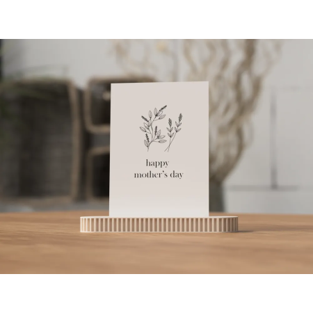 Kortholder Besked – Card Holder til Kære | Mother's Day / Gavekort Holder | Figro.dk