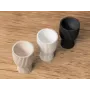 Æggebæger - Egg Holder Cup i Japandi Design | 3D-Printet & Stilfuldt | Figro.dk