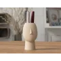 Penneholder Ansigt - Pencil Holder Face i Japandi Design | 3D-Printet & Unik | Figro.dk