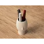 Penneholder Ansigt - Pencil Holder Face i Japandi Design | 3D-Printet & Unik | Figro.dk