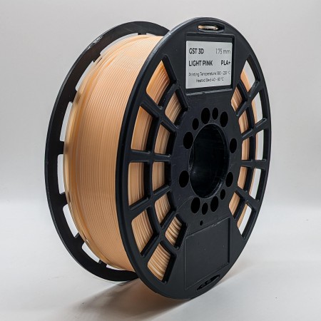 Figro|GTS3D Filament - PLA + - Lys Pink/Light Pink- 1kg