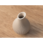 Shizu Japandi Vase – Moderne 3D printet vase
