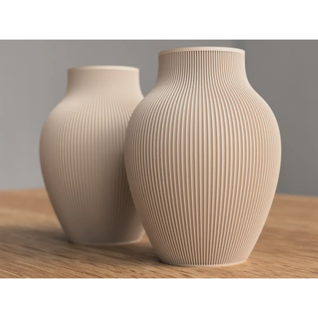 Tayo Japandi Vase - Unik 3D-Printet Vase i Japandi Design | Figro.dk