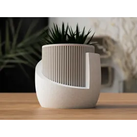 Japandi Urtepotte – Minimalistisk Plantepotte | Figro.dk
