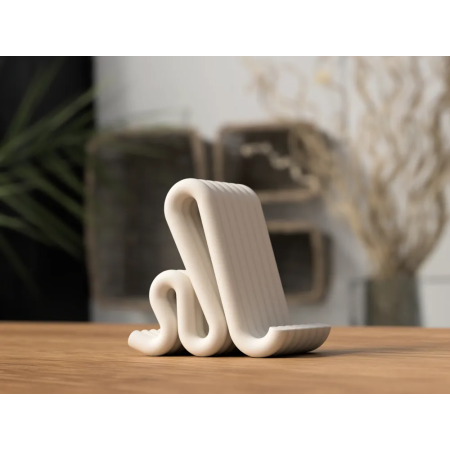 Telefonholder - Phone Stand i Japandi Design | 3D-Printet & Praktisk | Figro.dk