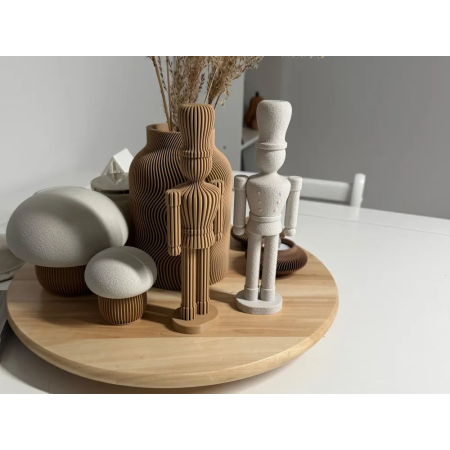 Nøddeknækker Dekoration – Nutcracker | Japandi Jul & Minimalistisk Pynt | Figro.dk